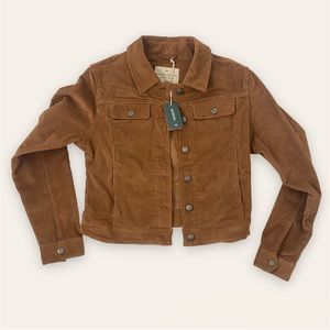 TENTREE Rowan Corduroy Jacket in Foxtrot Brown, L